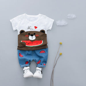 2Pcs/Set Summer Baby Boys Clothing Sets trending 2019 sets.