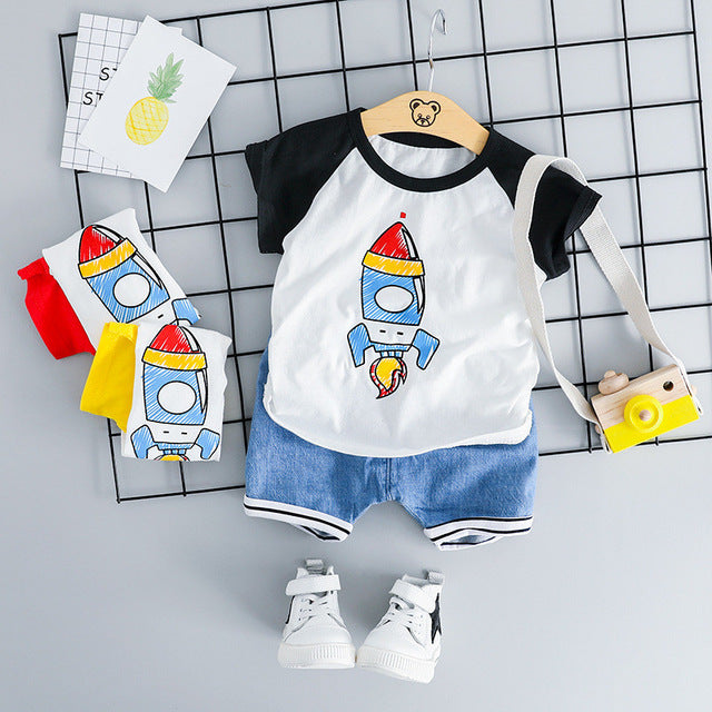 2Pcs/Set Summer Baby Boys Clothing Sets trending 2019 sets.